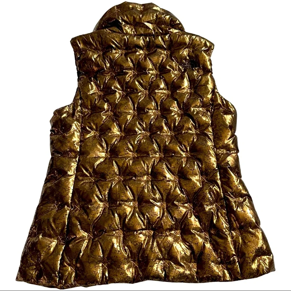 The North Face HollaDown Copper Metallic Vest Urban Explore  XS